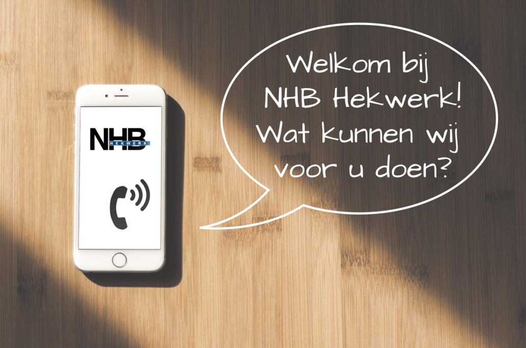 Neem contact op met NHB Hekwerk